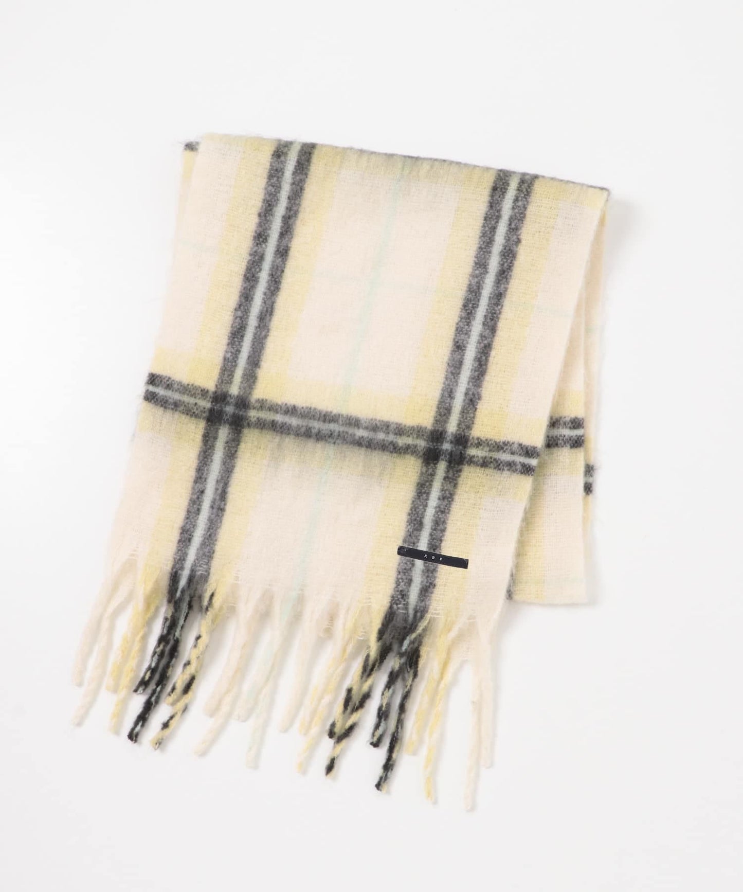 KBF boucle check stole