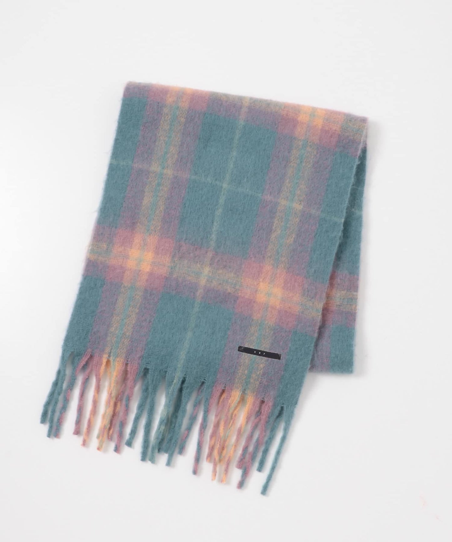 KBF boucle check stole