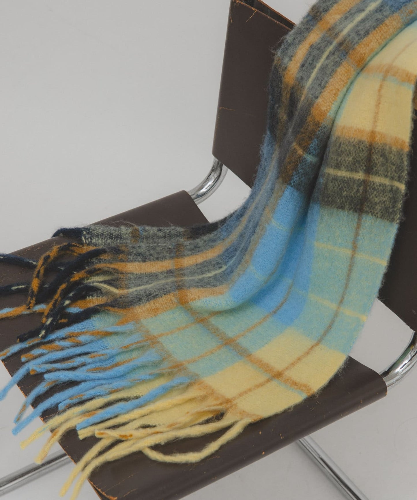 KBF boucle check stole