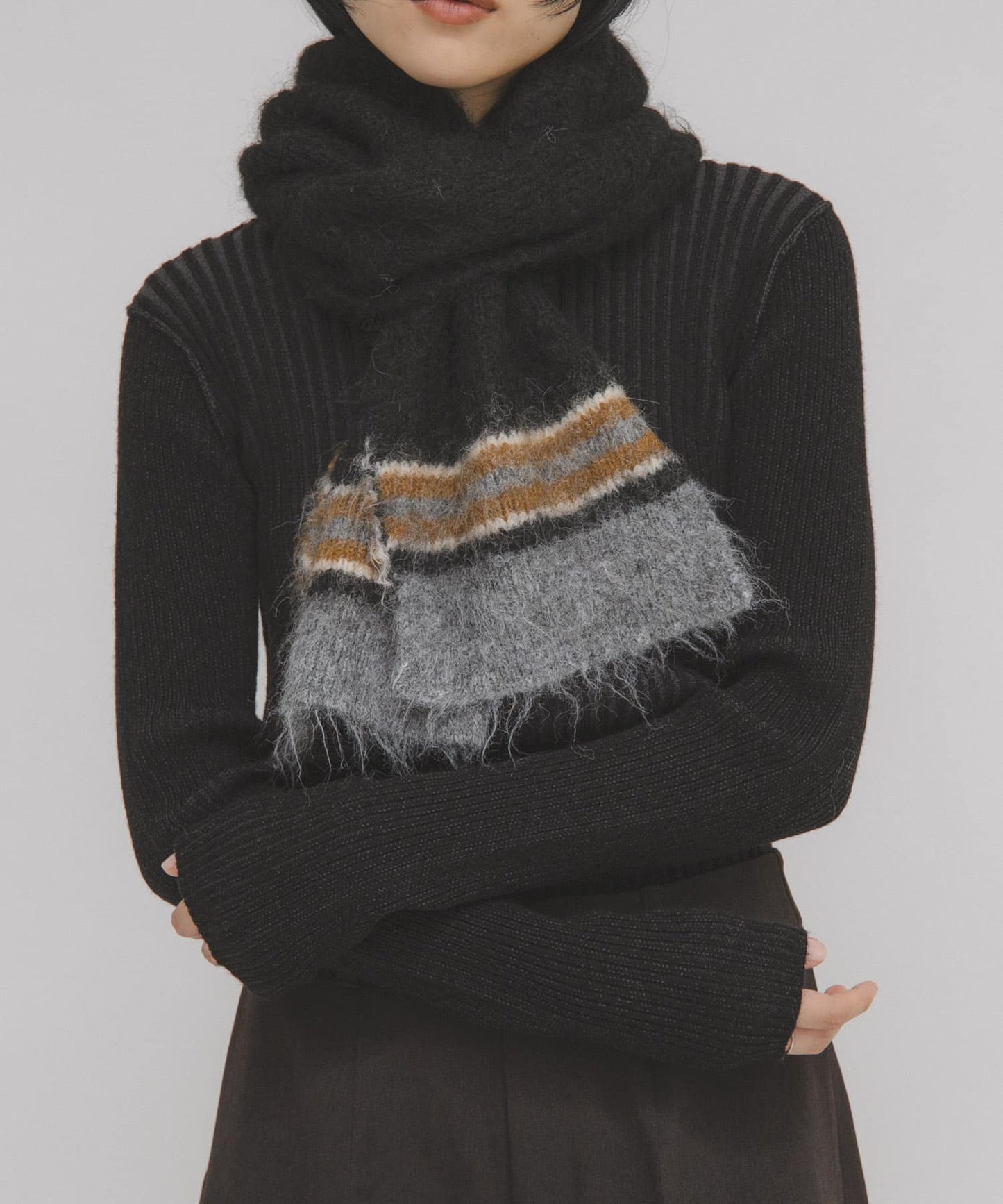 KBF End border design muffler