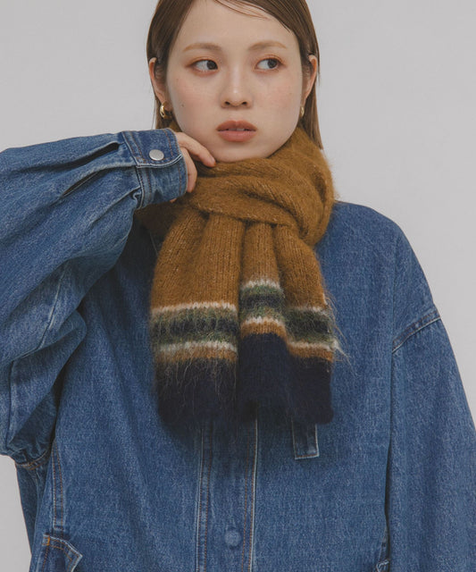 KBF End border design muffler