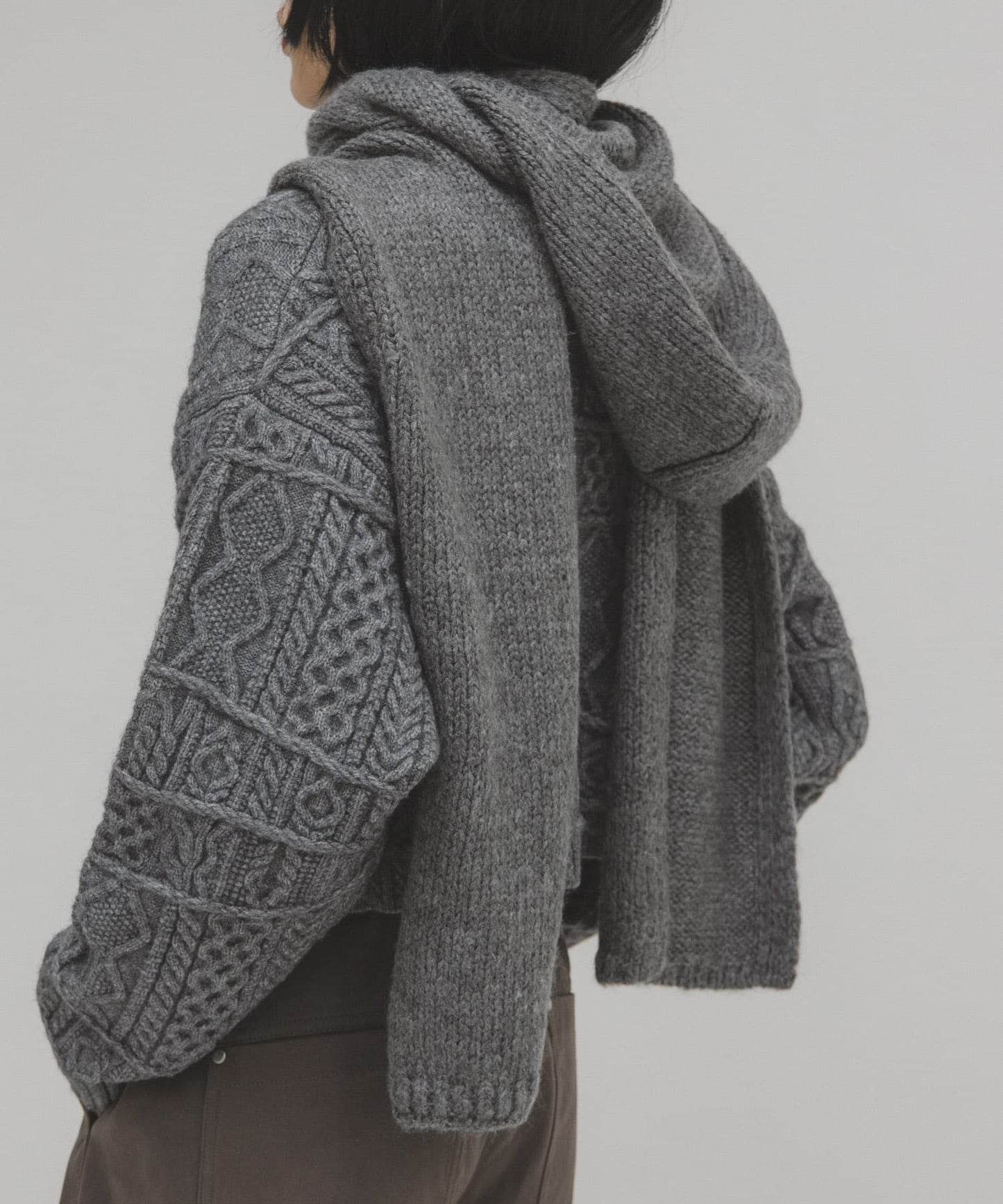 「冬天穿搭必入」KBF hood muffler