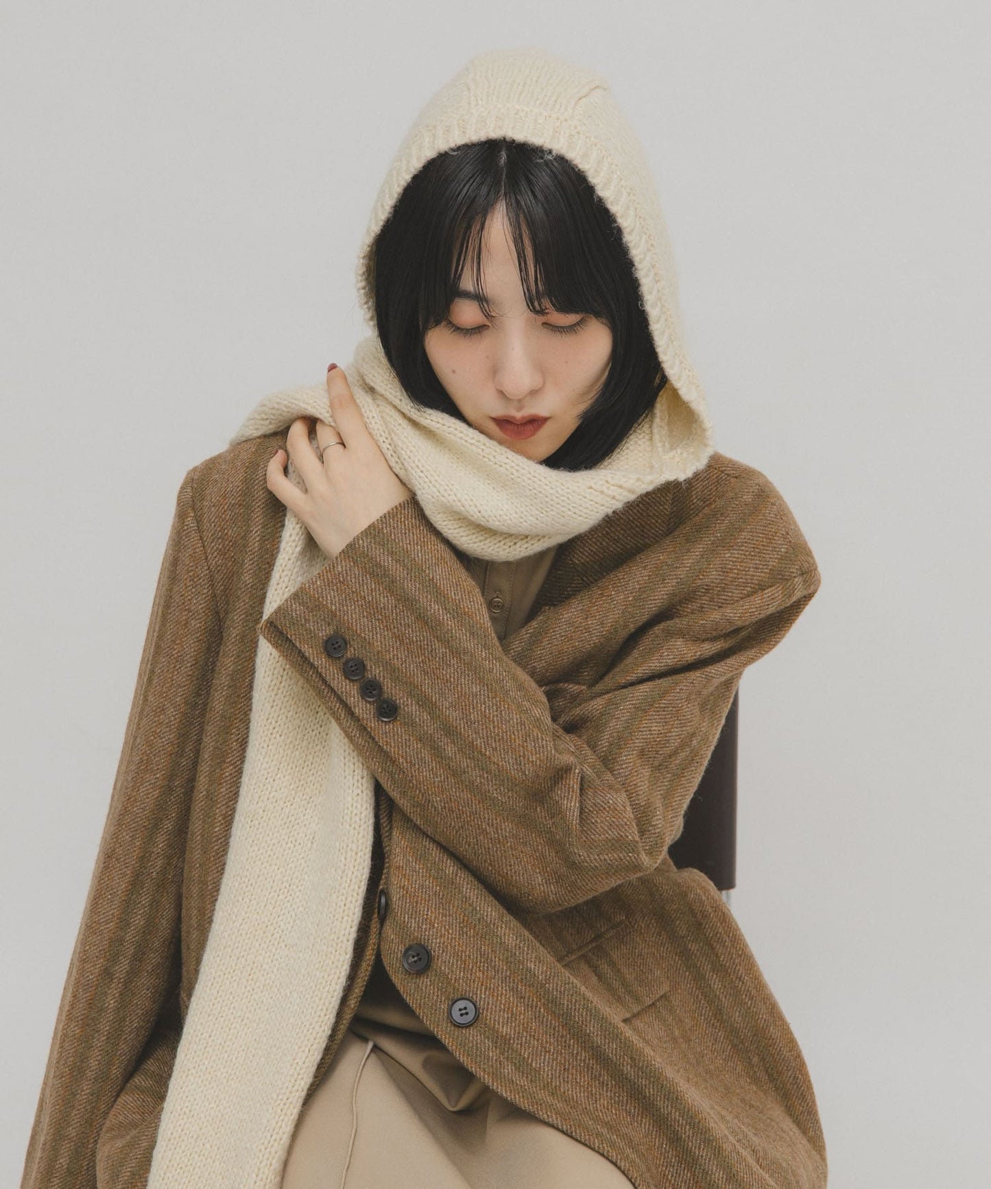 「冬天穿搭必入」KBF hood muffler