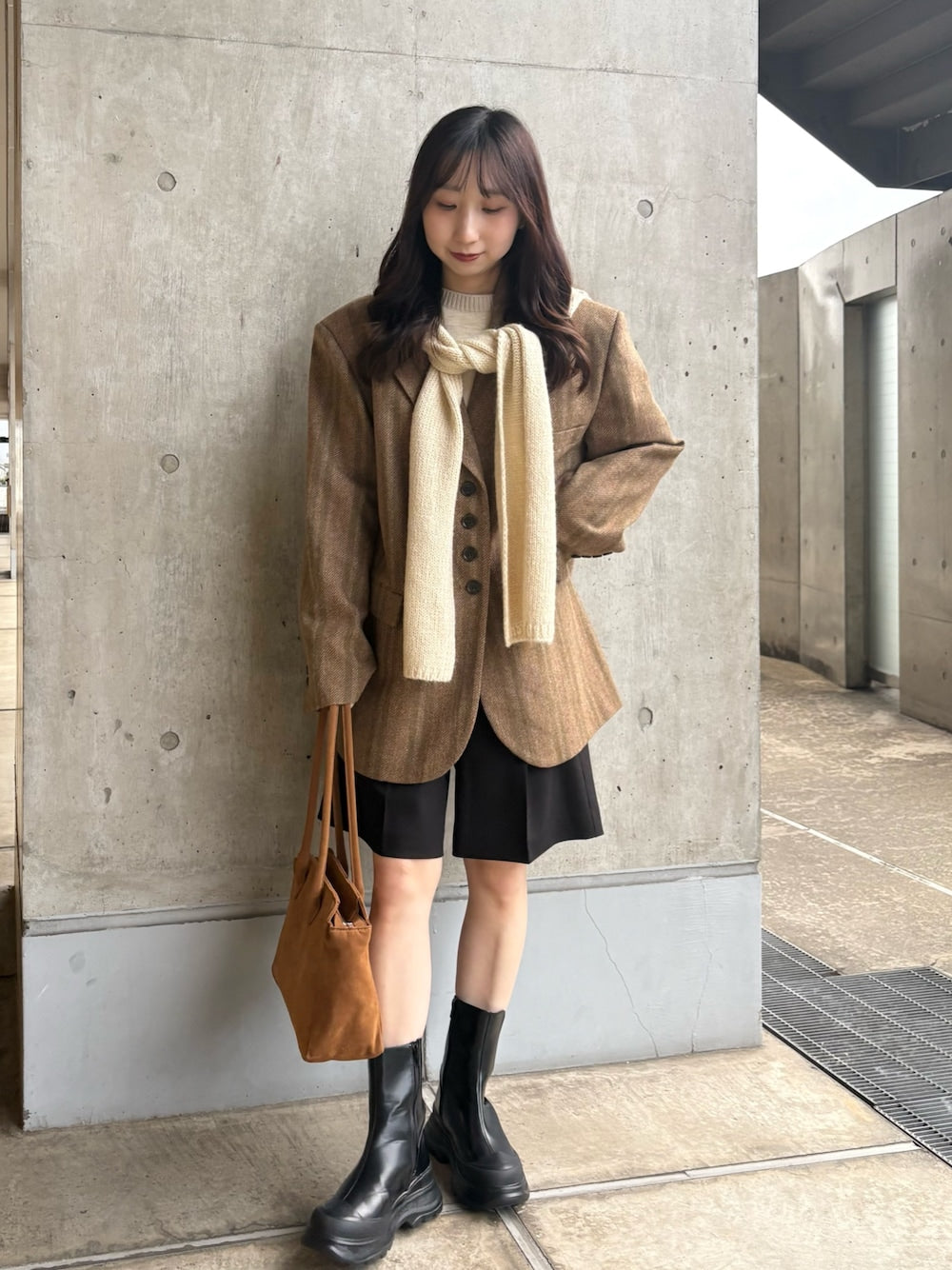 「冬天穿搭必入」KBF hood muffler