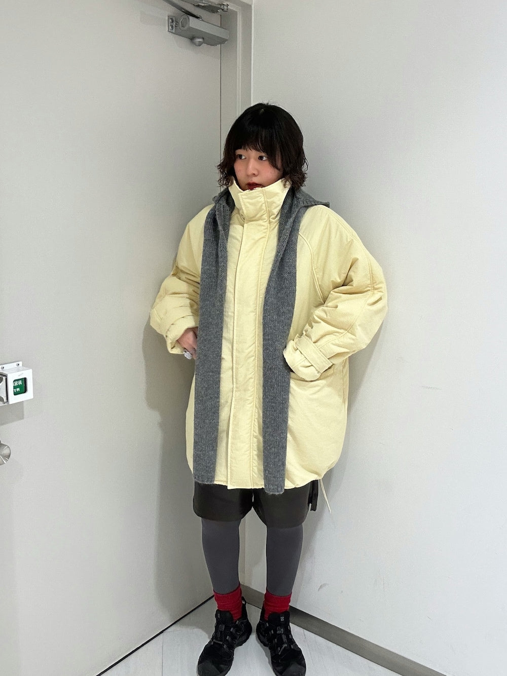 「冬天穿搭必入」KBF hood muffler