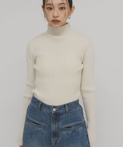 KBF illi 羅紋高領針織衫