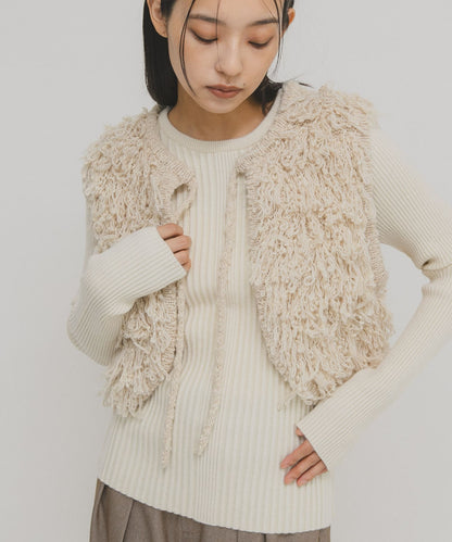 KBF illi 羅紋圓領針織衫