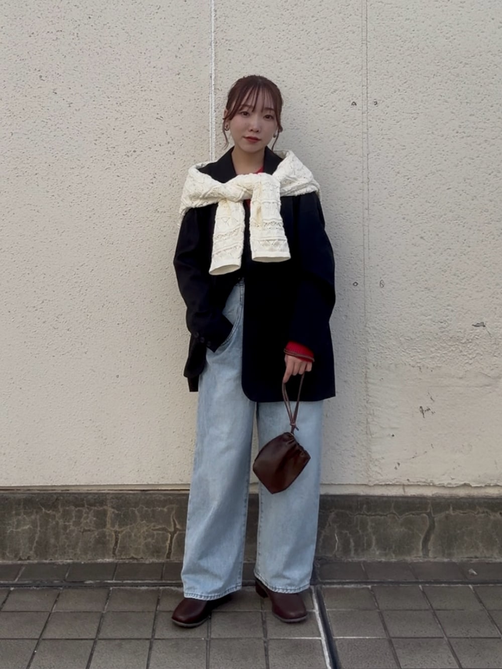 KBF illi 羅紋圓領針織衫