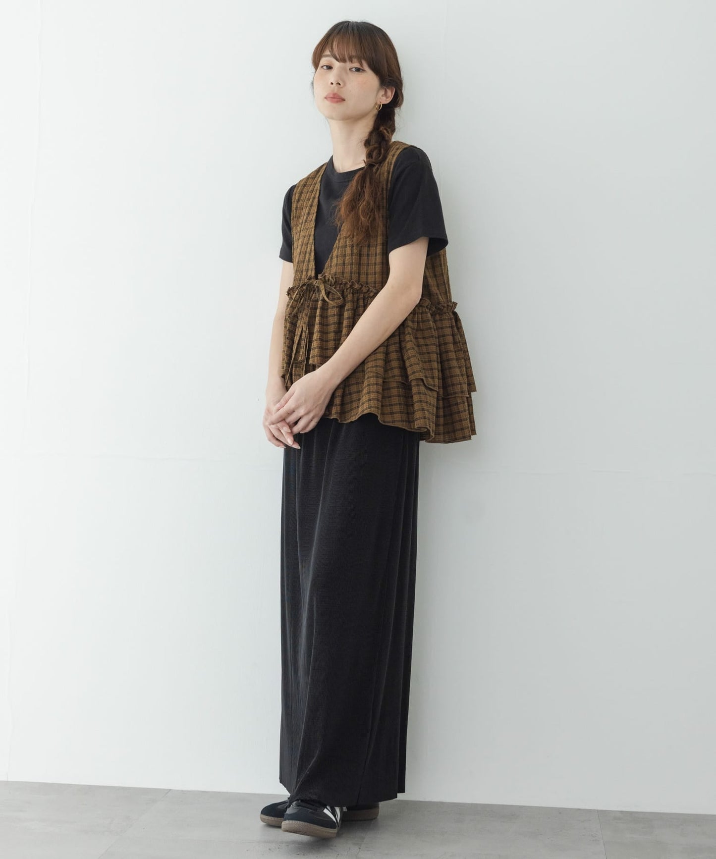 Sonny Label 格紋荷葉邊背心 - Image 17