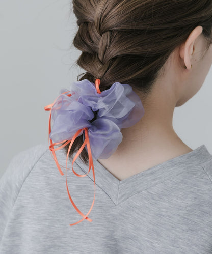 SMELLY Sheer Ribbon Scrunchie - Image 2