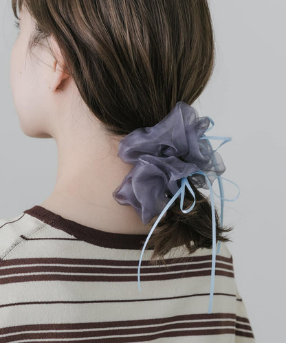 SMELLY Sheer Ribbon Scrunchie - Image 3