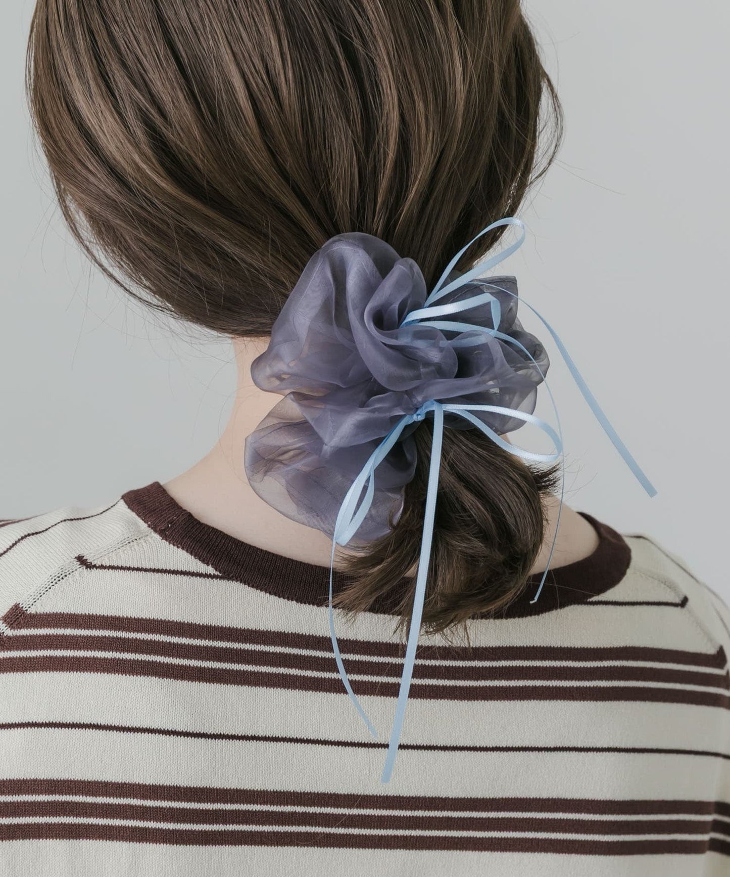 SMELLY Sheer Ribbon Scrunchie - Image 4
