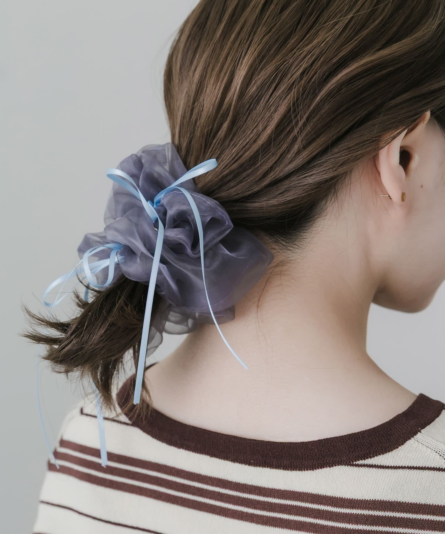 SMELLY Sheer Ribbon Scrunchie - Image 6