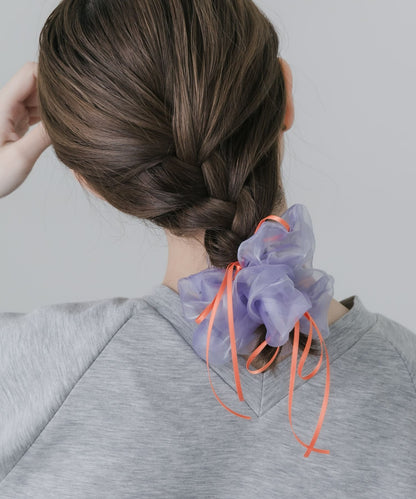SMELLY Sheer Ribbon Scrunchie - Image 7