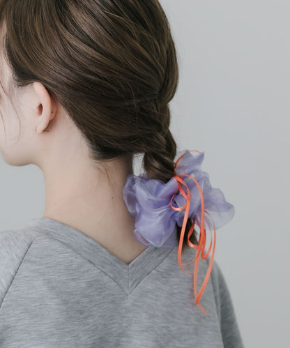 SMELLY Sheer Ribbon Scrunchie - Image 8