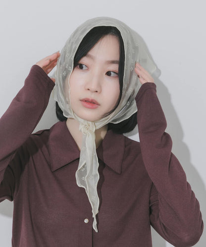 SMELLY flower scarf - Image 4