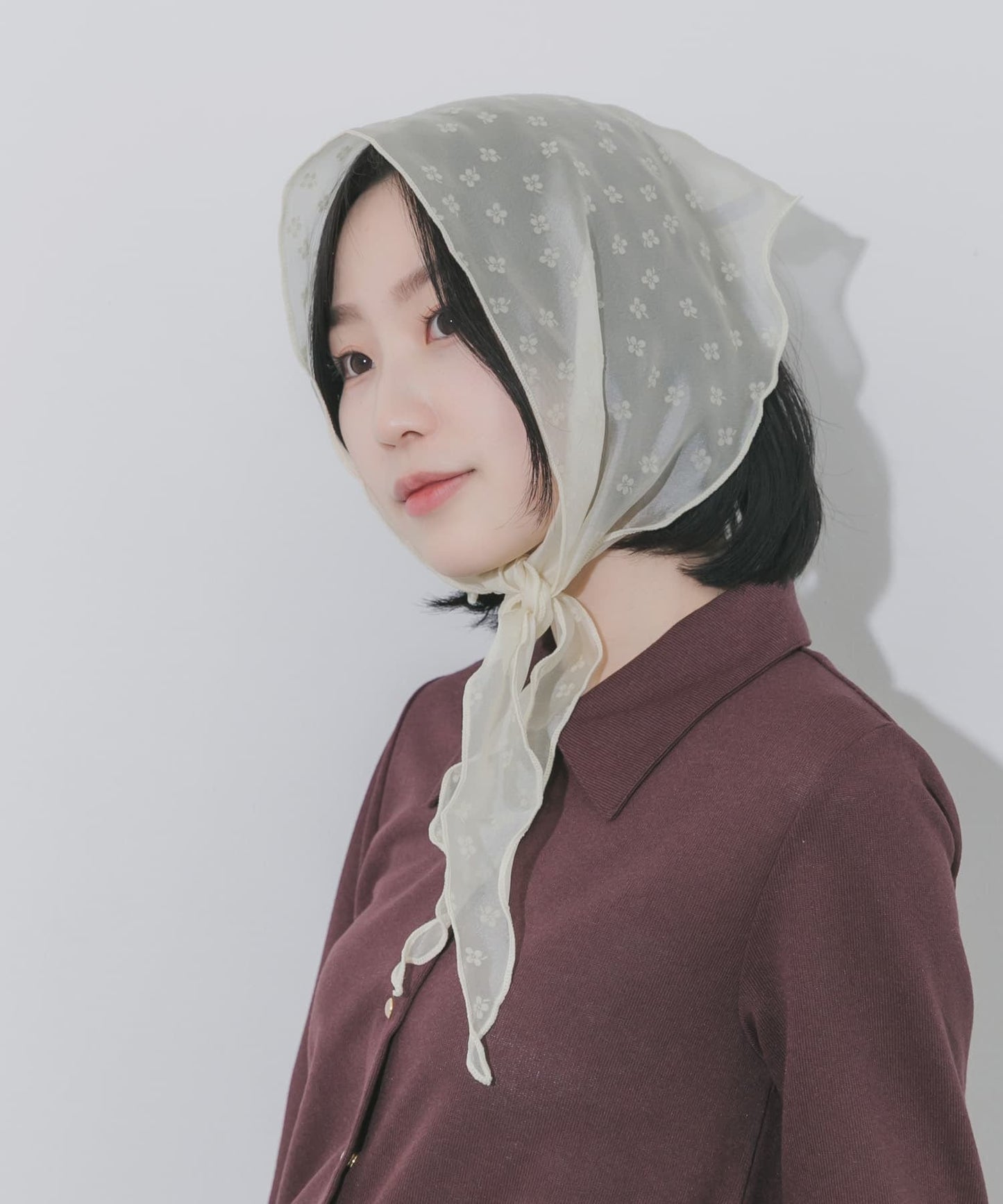 SMELLY flower scarf - Image 5
