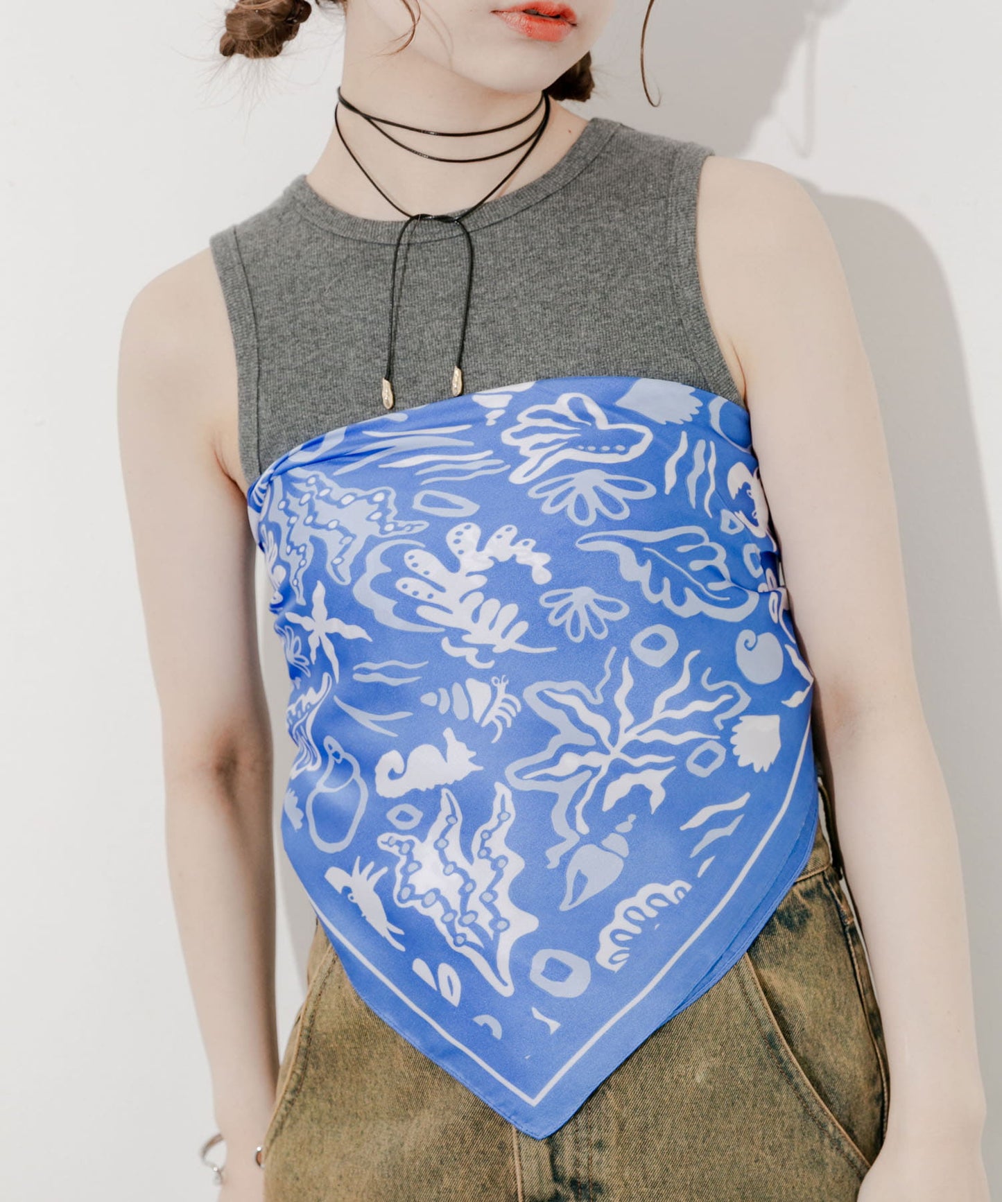 SMELLY Pattern Scarf