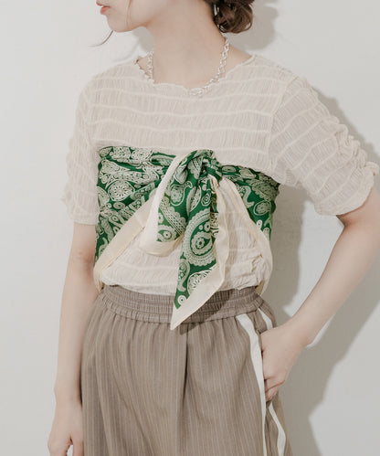 SMELLY 圖騰大絲巾