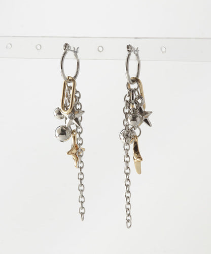 SMELLY Sparkle Multi-WAY Hoop Earrings