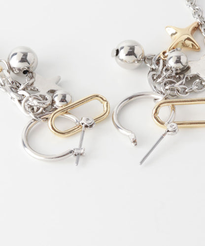 SMELLY Sparkle Multi-WAY Hoop Earrings