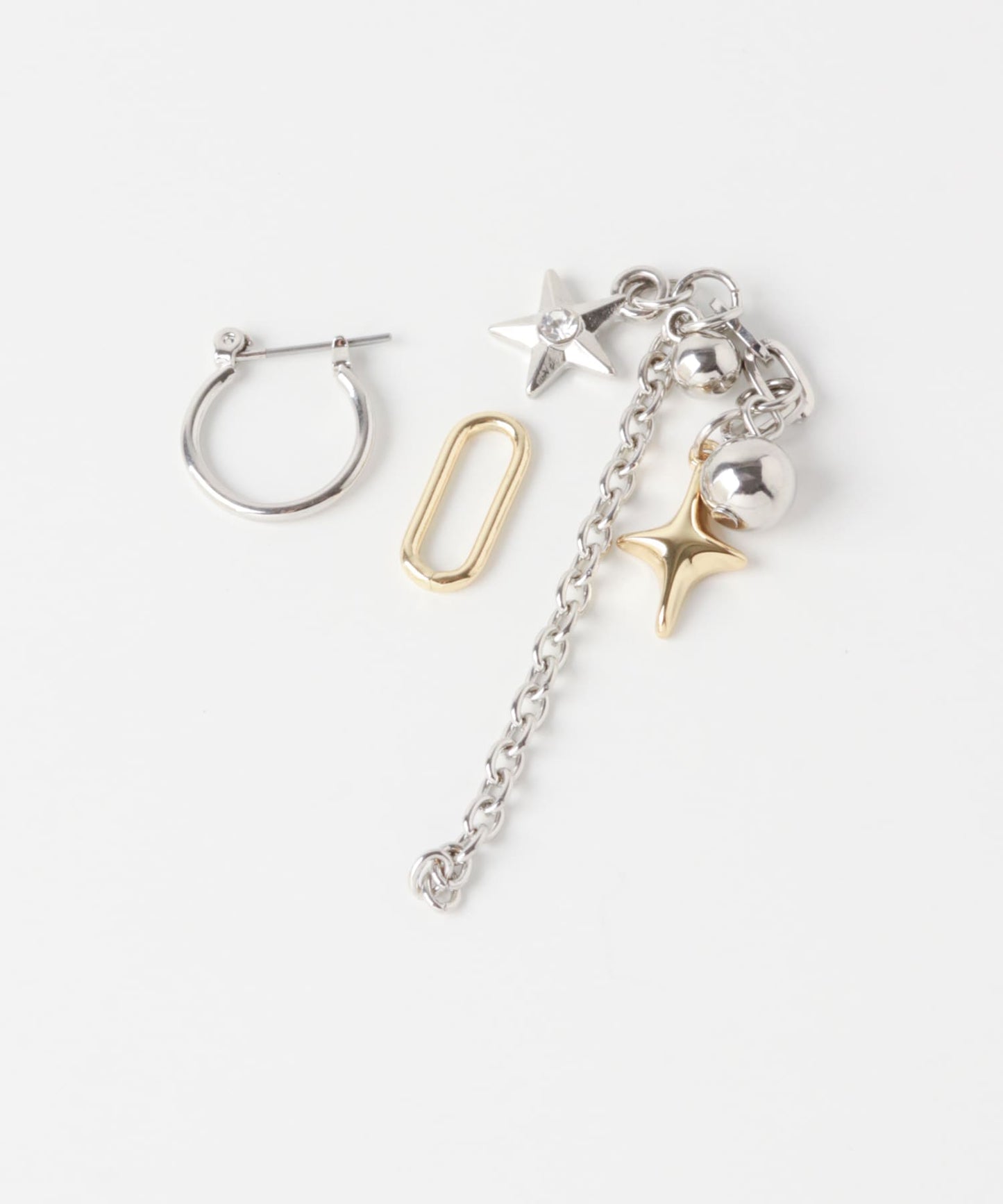 SMELLY Sparkle Multi-WAY Hoop Earrings