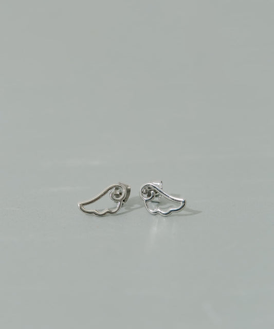 SMELLY 天使羽毛兩件套耳環