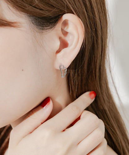 SMELLY 天使羽毛兩件套耳環