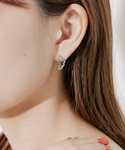 SMELLY 天使羽毛兩件套耳環