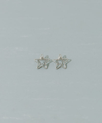 SMELLY Double Star Earrings