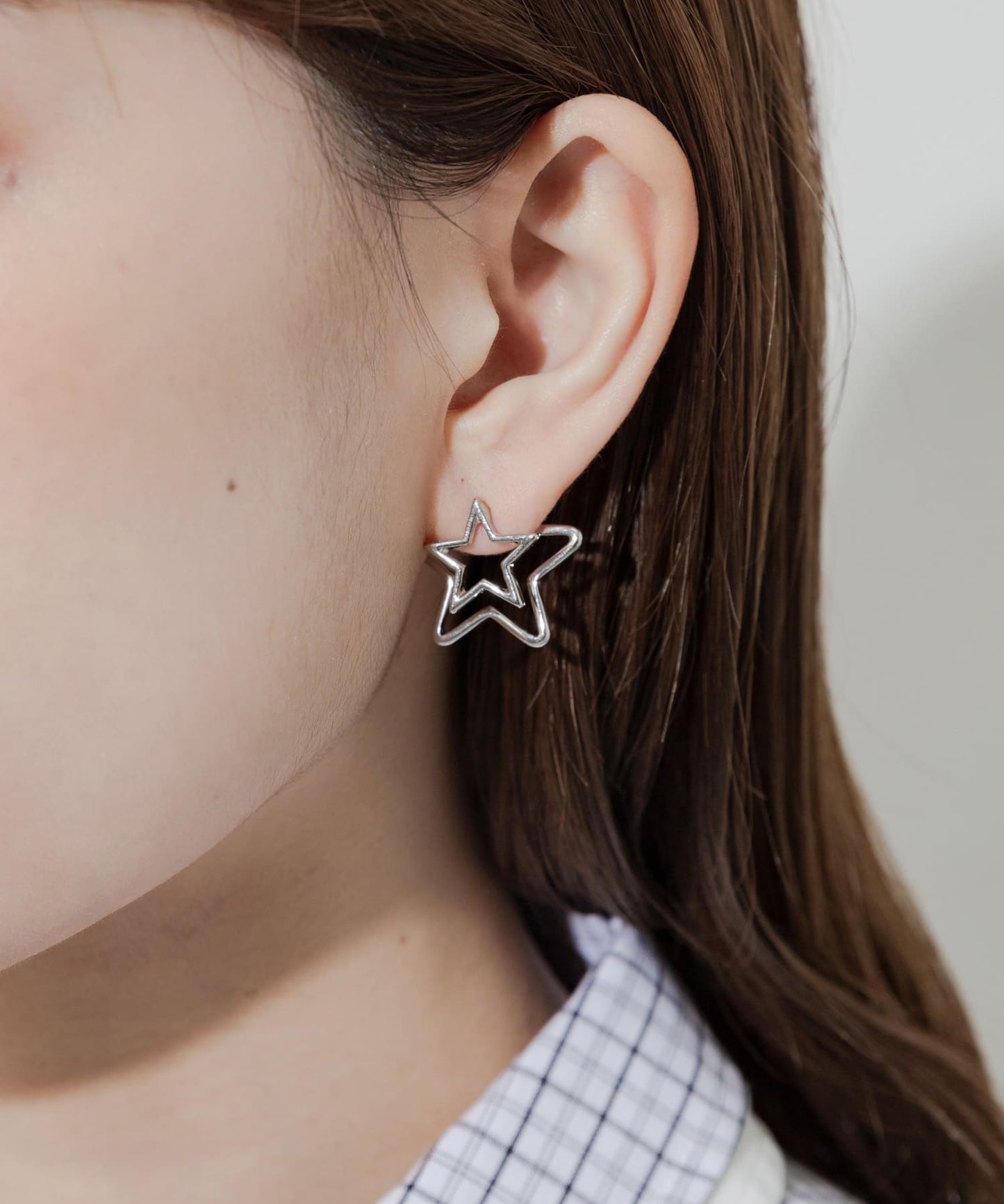 SMELLY Double Star Earrings