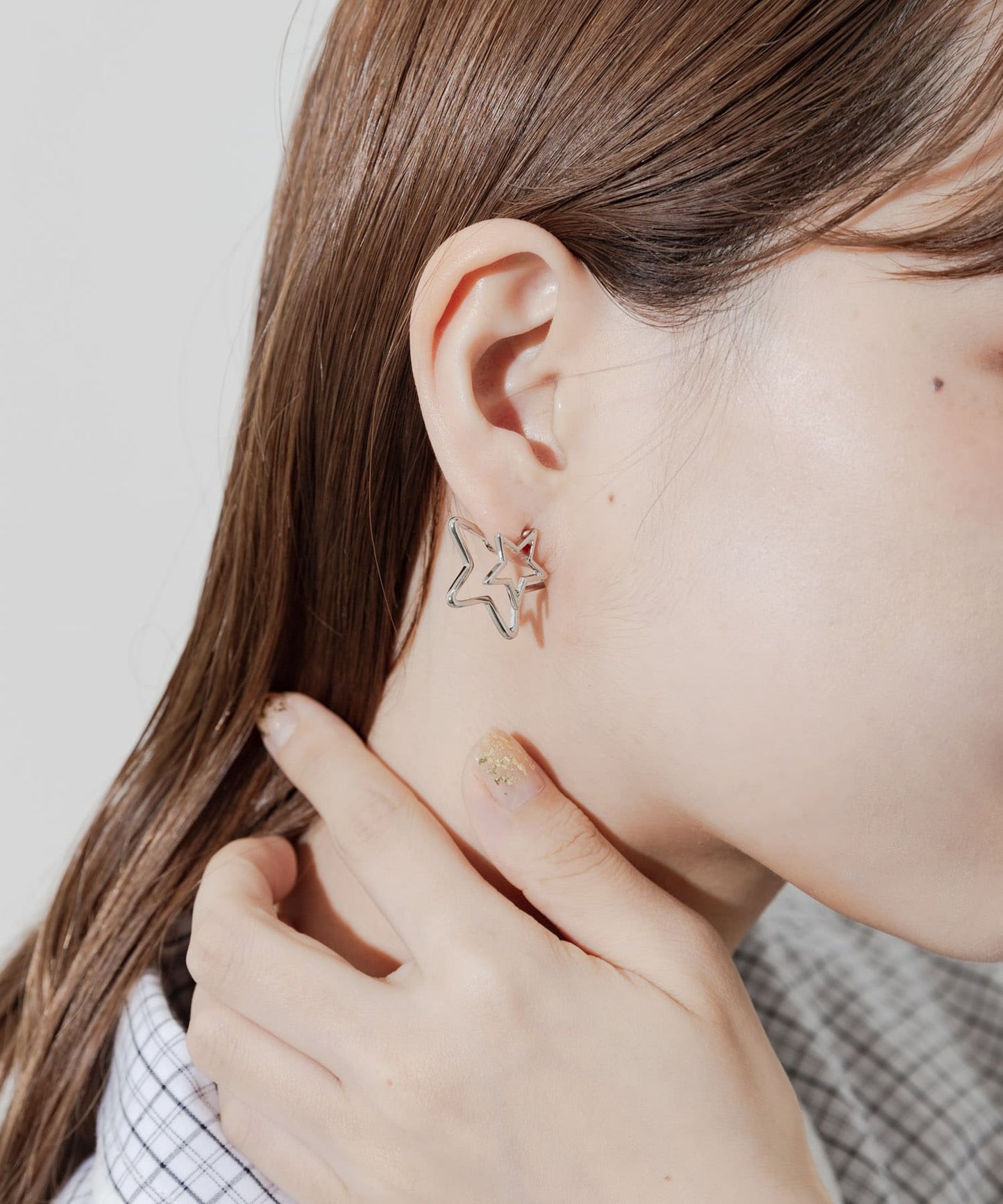 SMELLY Double Star Earrings