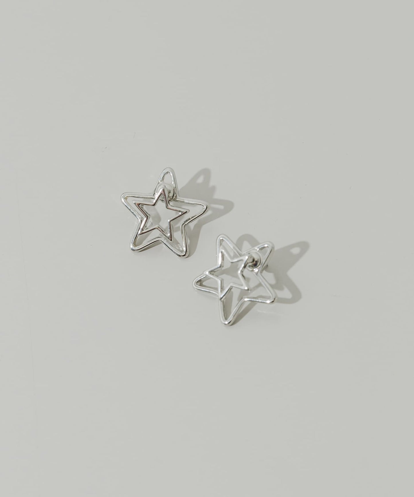 SMELLY Double Star Earrings