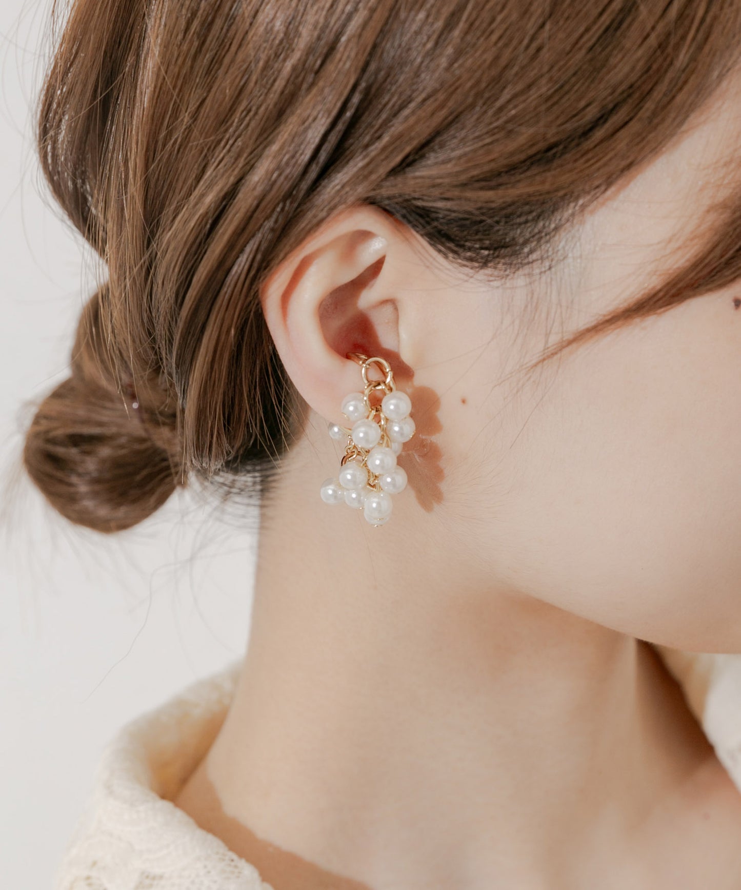SMELLY Pearl volume ear cuff