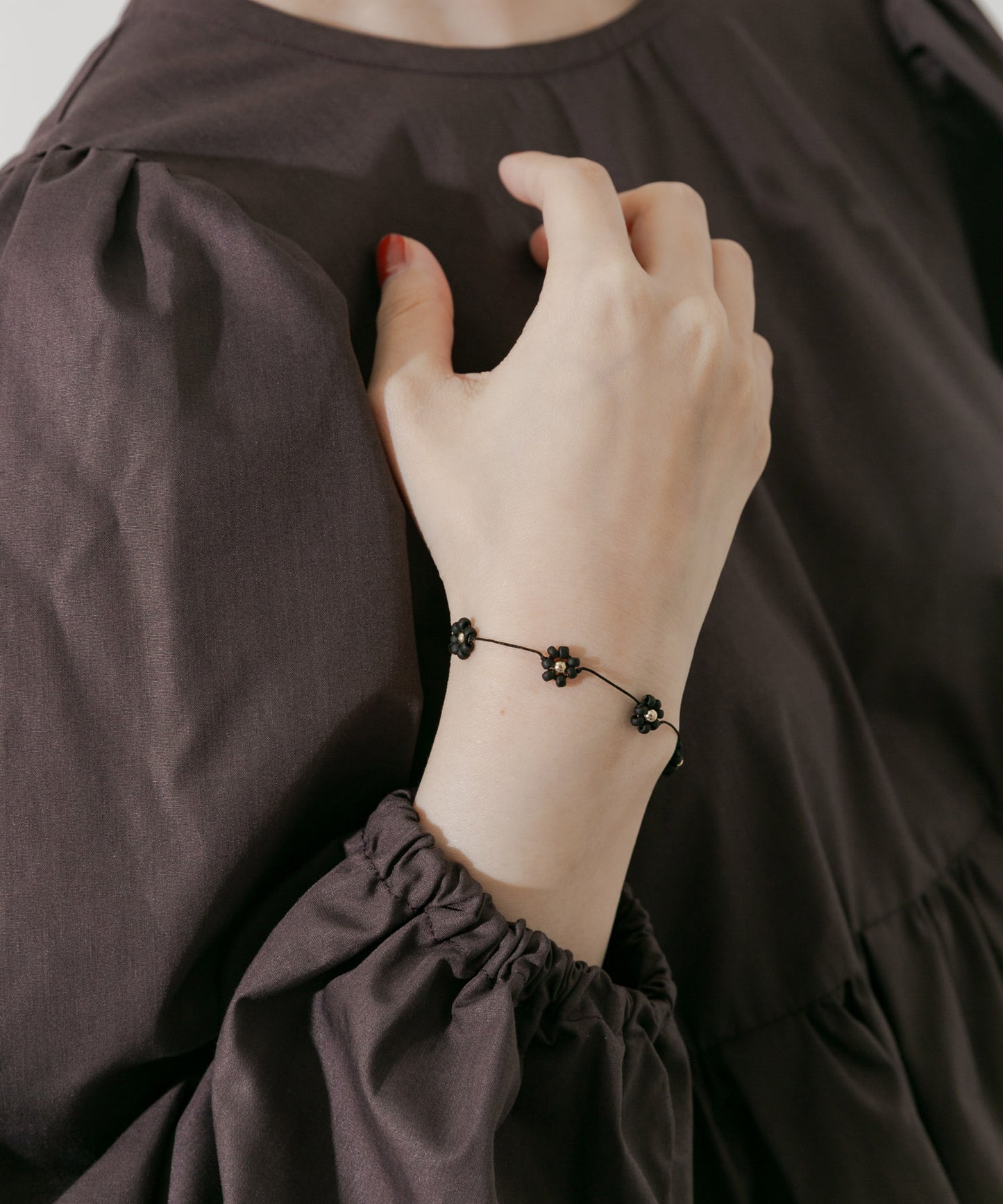 SMELLY Flower motif bracelet