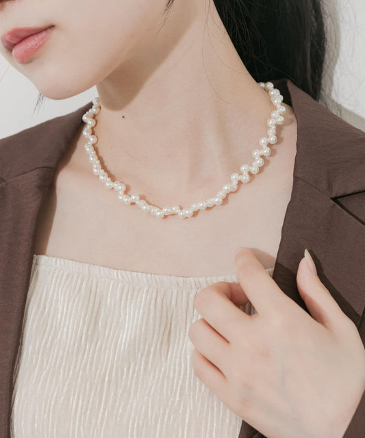 SMELLY Random pearl necklace