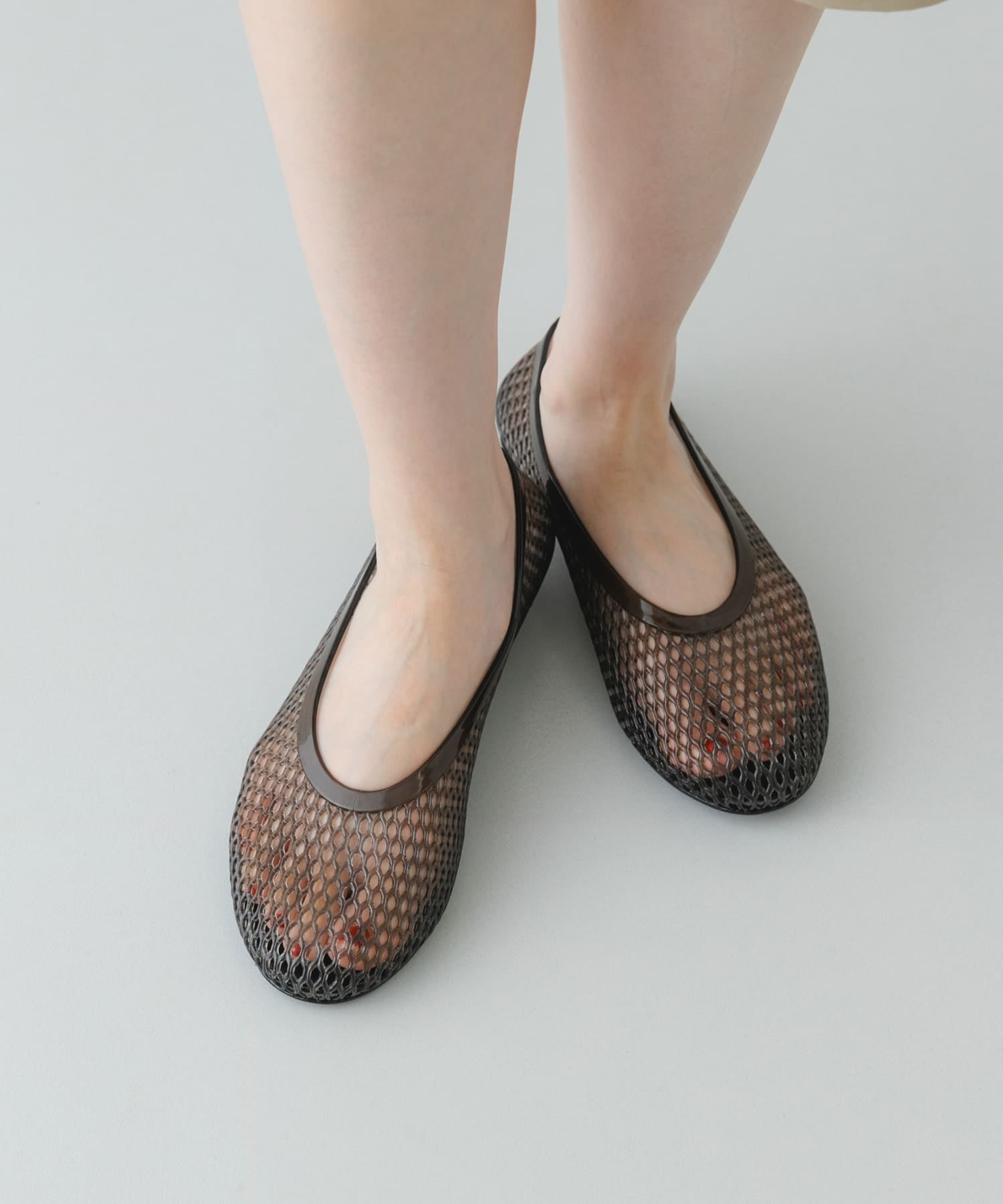 Rode sko Clear Color Flat Shoes - Image 12