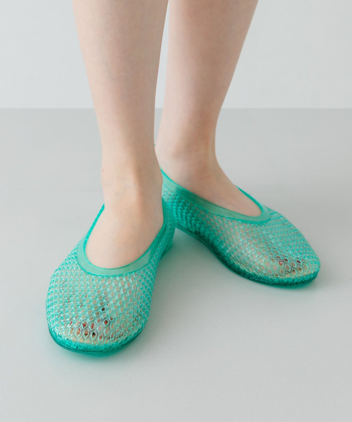 Rode sko Clear Color Flat Shoes - Image 20