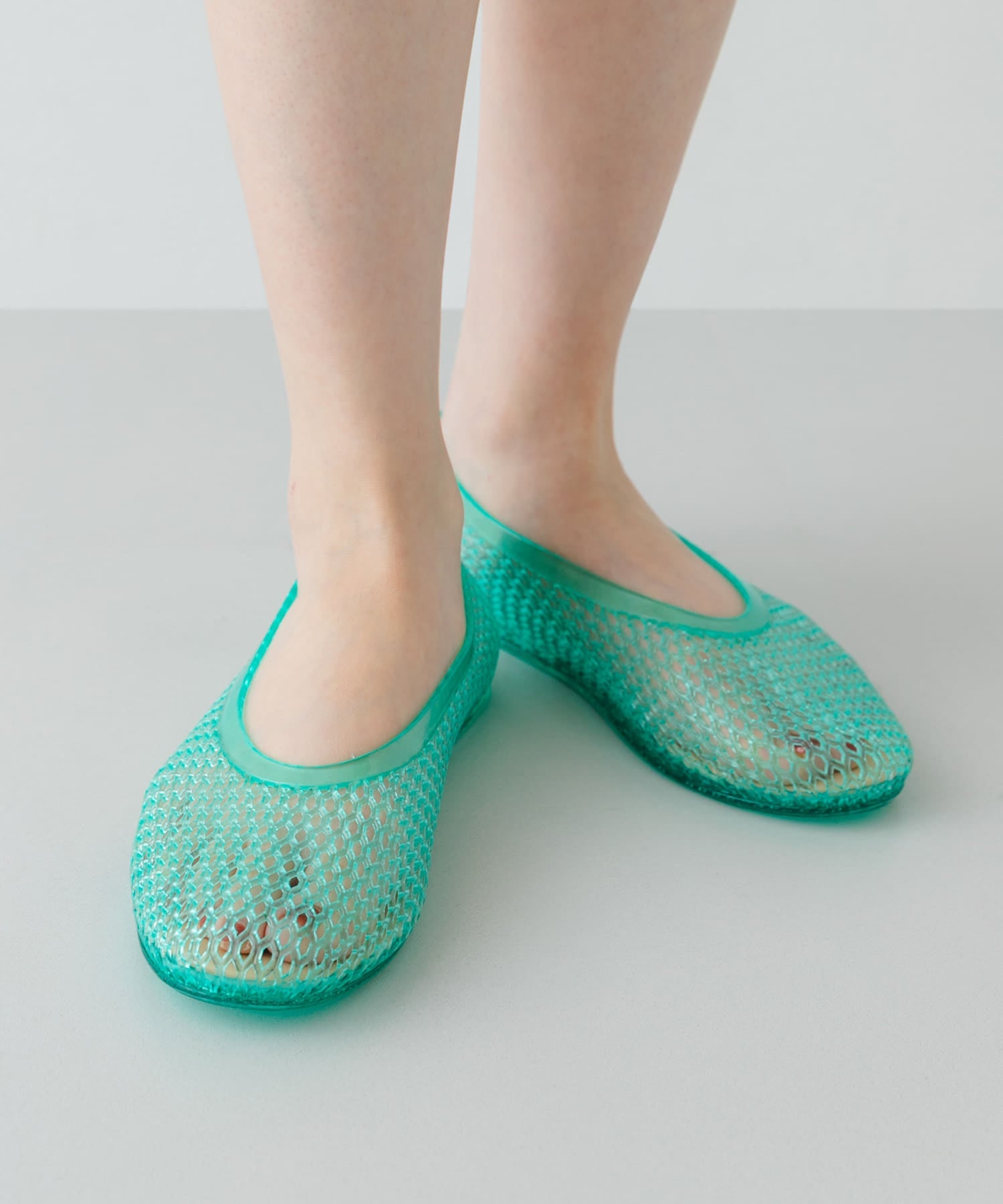 Rode sko Clear Color Flat Shoes - Image 20