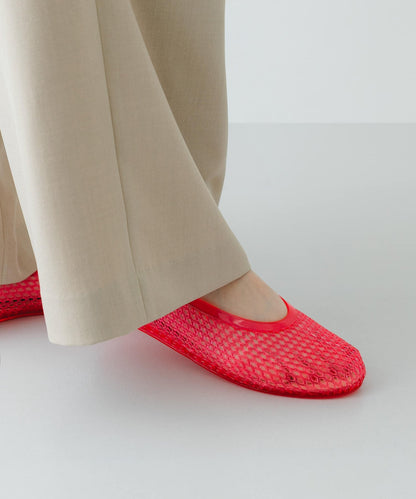 Rode sko Clear Color Flat Shoes - Image 30