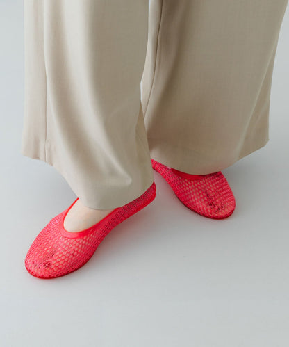 Rode sko Clear Color Flat Shoes - Image 31