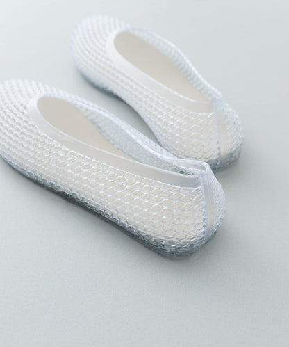 Rode sko Clear Color Flat Shoes - Image 34