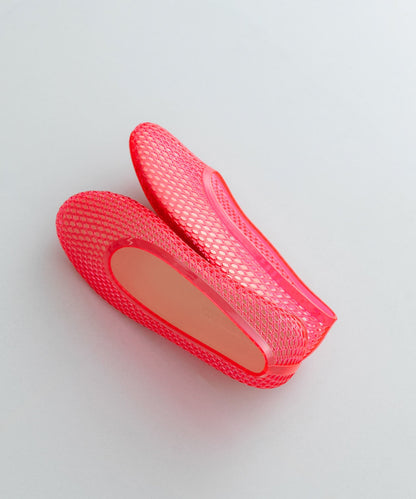 Rode sko Clear Color Flat Shoes - Image 43