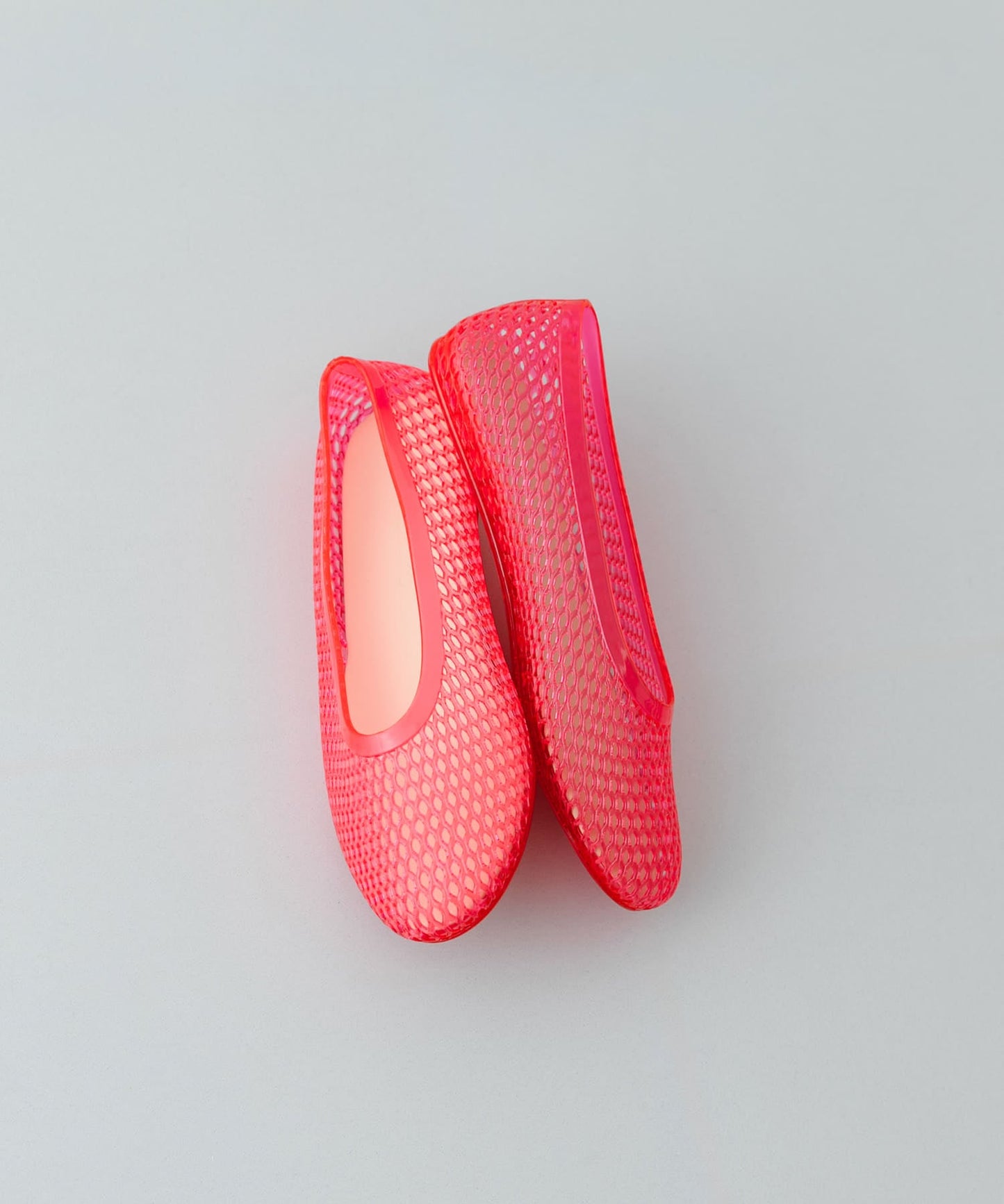 Rode sko Clear Color Flat Shoes - Image 44
