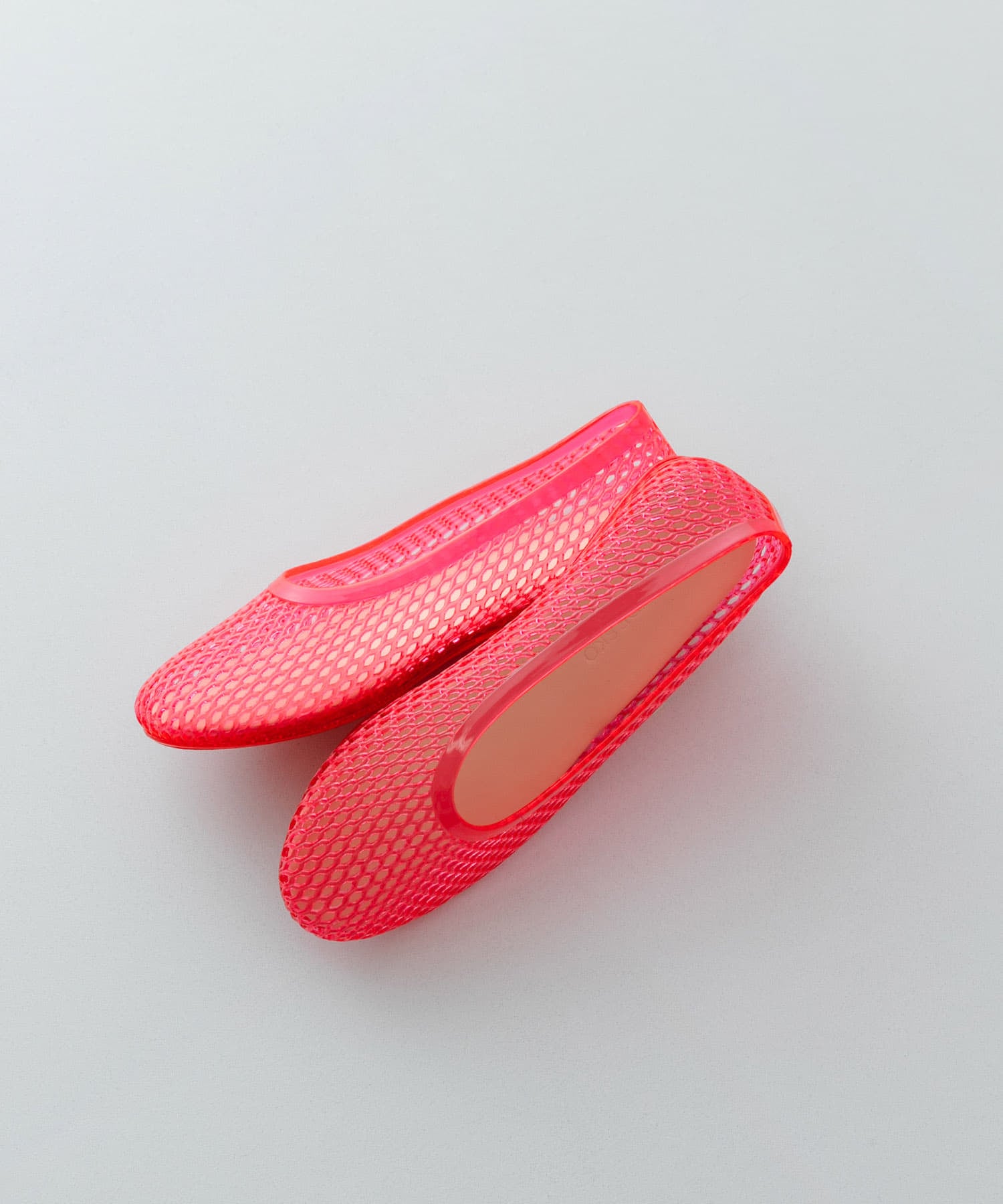 Rode sko Clear Color Flat Shoes - Image 45