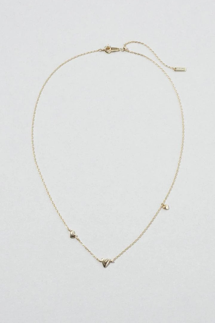 GOLDY Simple Heart Necklace