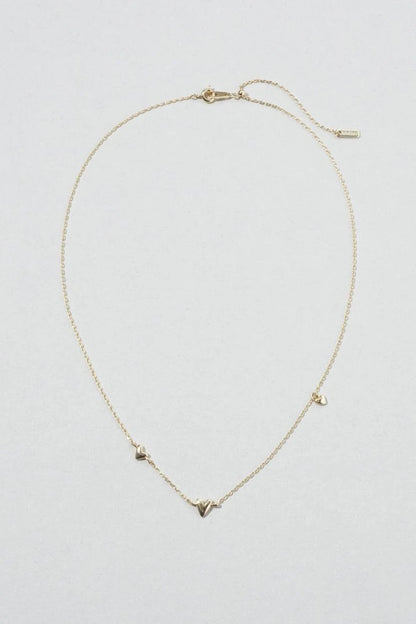 GOLDY Simple Heart Necklace