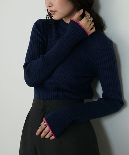 forksy. 羅紋針織Top [吸濕發熱]