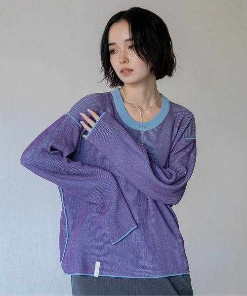 Vacancy 雙面可穿羅紋上衣