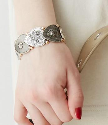 [MADE in Korea] Jouetie Heart Concho Bracelet